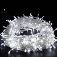 Гирлянда улица 20LED, 16 пятиконечных звезд + 4 шарика, 2AA батарейный блок