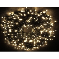 Гирлянда улица 200LED, белый провод, 20м (Улица, Дом) Цвет Led Теплый
