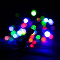 Гирлянда линза 100LED (RD7159)  9м Цвет ламп-Микс (100)