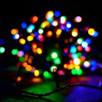 Гирлянда линза 100 (90led) (RD103) Микс