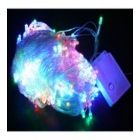 Гирлянда диод 100LED (RD9031) Провод-Белый, Цвет ламп-Синий (100)