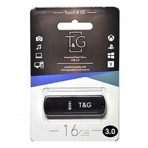 Накопичувач 3.0 USB 16GB T&G Classic серiя 011 чорний