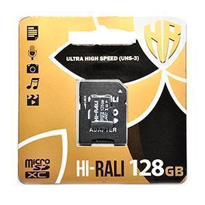 Карта пам'яти microSDHC (UHS-3) HI-RALI 128GB class 10 (з адаптером) Карта пам'яти microSDHC (UHS-3) HI-RALI 128GB class 10 (з адаптером)