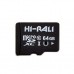 Карта пам'яти microSDHC (UHS-1) 64GB class 10 Hi-Rali (без адаптерів)