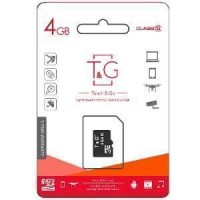 Карта пам'яті microSDHC  4GB class 10 T&G (без адаптера)
