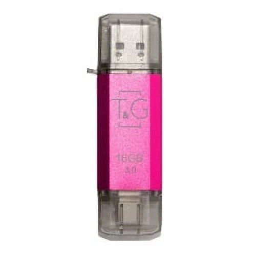 Накопичувач 3.0 USB 16GB T&G Type-C  009 серія Star фуксі