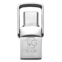 Накопичувач USB 16GB T&G Type C металева серія 104