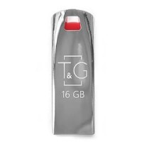 Накопичувач USB 16GB T&G Stylish хром series 115