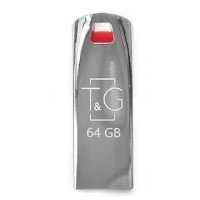 Накопичувач USB 64GB T&G Stylish хром series 115
