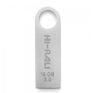Накопитель 3.0 USB 16GB Hi-Rali Shuttle серия серебро