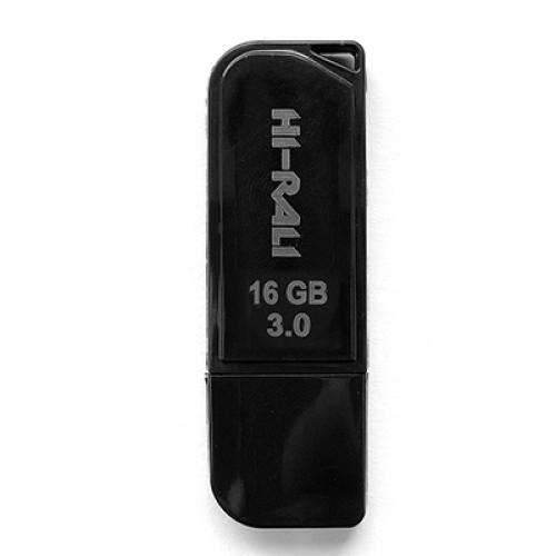 Накопичувач 3.0 USB 16GB Hi-Rali Taga серія чорний
