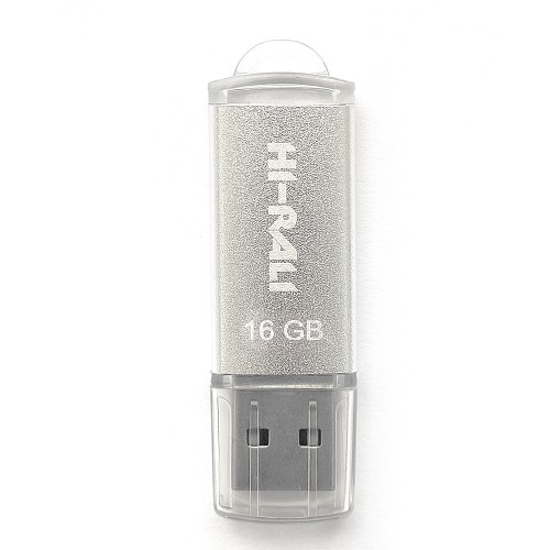 Накопитель USB 16GB Hi-Rali Rocket серия серебро