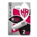 Накопичувач USB 2GB Hi-Rali Rocket серiя срібло
