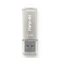 Накопитель USB 2GB Hi-Rali Rocket серия серебро