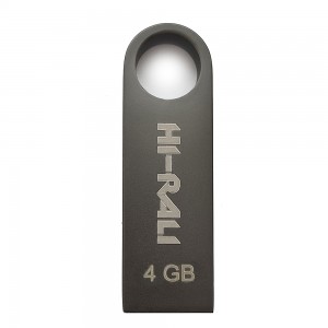 Накопитель USB 4GB Hi-Rali Shuttle серия черный