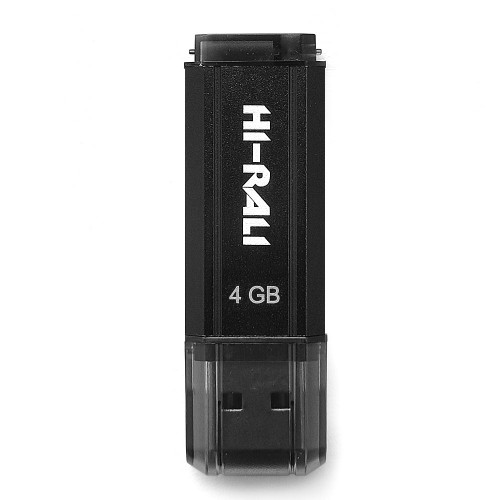 Накопичувач USB 4GB Hi-Rali Stark серiя чорний