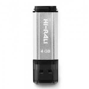 Накопитель USB 4GB Hi-Rali Stark серия серебро