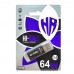 Накопитель 3.0 USB 64GB Hi-Rali Rocket серия черный