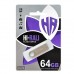 Накопичувач USB 64GB Hi-Rali Shuttle серiя срібло