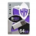 Накопичувач USB 64GB Hi-Rali Stark серiя срібло