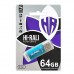 Накопичувач USB 64GB Hi-Rali Rocket серiя синій