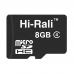 Карта пам'яти microSDHC  8GB class 4 Hi-Rali (без адаптера)
