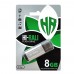 Накопичувач USB 8GB Hi-Rali Stark серiя срібло