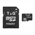 Карта пам'яті microSDHC 4GB class 10 T&G (з адаптером)