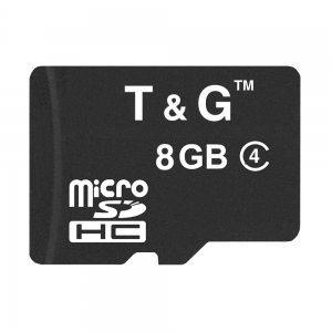 Карта памяти microSDHC 8GB class 4 T&G (без адаптера)