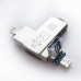 Накопичувач 3.0 USB + Lightning +microUSB 32GB T&G металева серія 004
