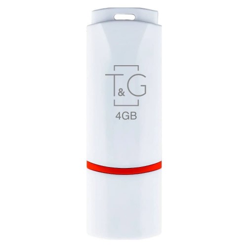 Накопичувач USB 4GB T&G Classic серiя 011 білий