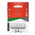 Накопичувач USB 64GB T&G Classic серiя 011 білий