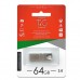 Накопичувач 3.0 USB 64GB T&G металева серія 117 срібло