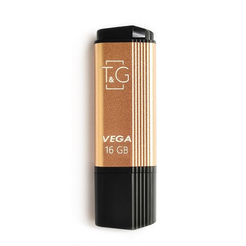 Накопичувач USB 16GB T&G Vega серiя 121 Золотой