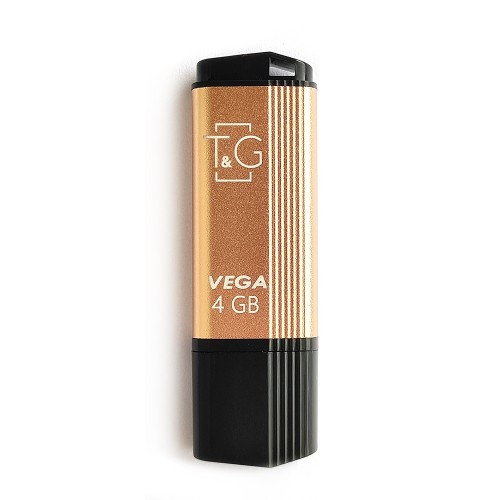 Накопичувач USB 4GB T&G Vega серiя 121 Золотой
