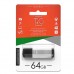 Накопичувач USB 64GB T&G Vega серiя 121 срібло