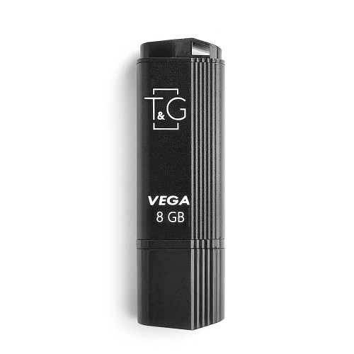 Накопичувач USB 8GB T&G Vega серiя 121 Black