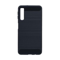 Силикон Polished Carbon Samsung A750 A7 2018