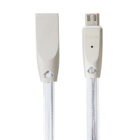 Кабель USB Hoco U9 Jelly Knitted Micro 2m