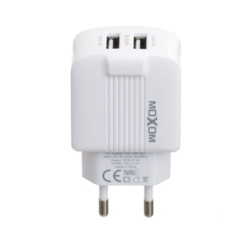 Сетевое Зарядное Устройство Moxom KH-47 2USB