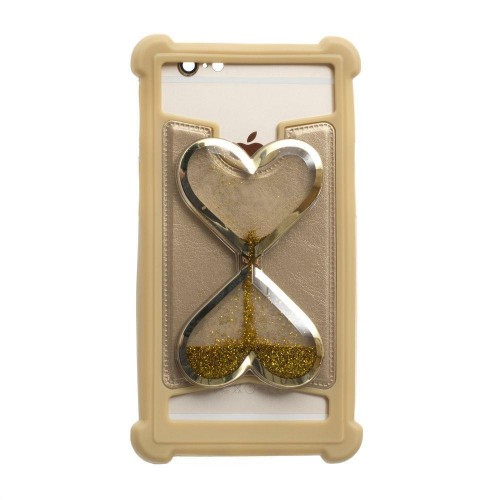 Чехол Leather Golden Heart 5