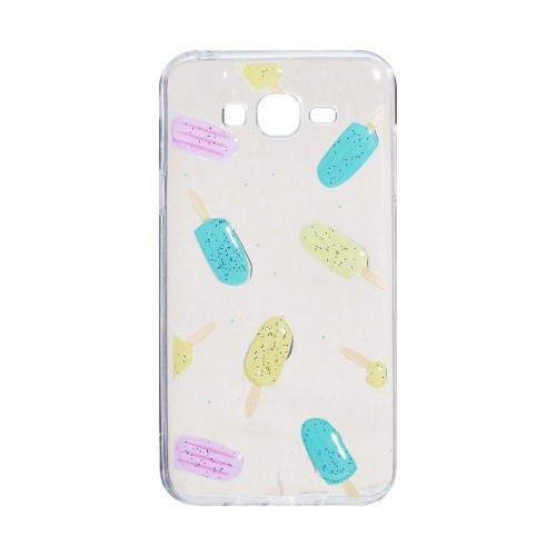 Чехол TPU Juicy Print for Samsung J7 2015
