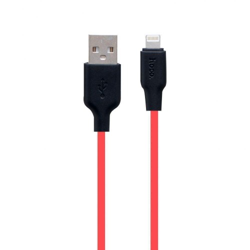 USB Hoco X21 Plus Silicone Lightning 2m