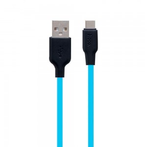 Кабель USB Hoco X21 Plus Silicone Type-C 0.25m