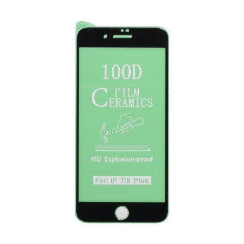 Защитное стекло Film Ceramic for Apple Iphone 7 Plus / 8 Plus без упаковки