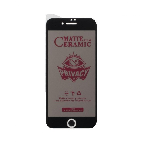 Защитное стекло Film Ceramic AntiSpy for Apple Iphone 7/8/SE 2020 без упаковки
