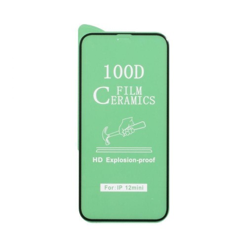 Защитное стекло Film Ceramic for Apple Iphone 12 Mini без упаковки