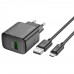 Мережевий Зарядний Пристрій Hoco CS21A 1USB QC 18W+USB to Micro