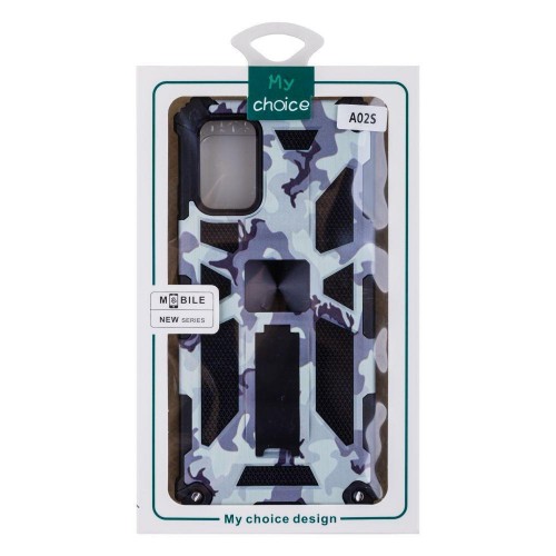 Чехол Shockproof Camouflage for Samsung A02s Eur Ver