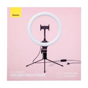 Лампа Baseus Live Stream Holder-table Stand (10-inch Light Ring) CRZB10